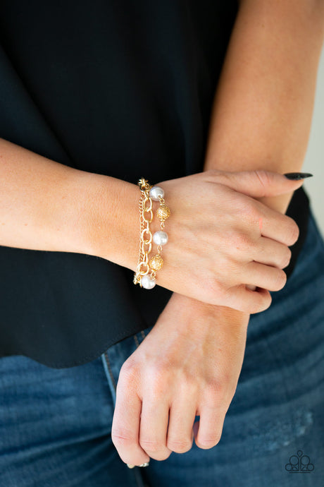 Paparazzi ~ Vintage Variety ~ Gold Bracelet