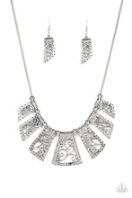 Load image into Gallery viewer, Paparazzi ~ Vintage Vineyard ~ Silver Necklace Set