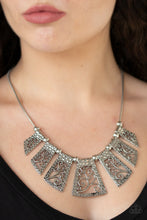 Load image into Gallery viewer, Paparazzi ~ Vintage Vineyard ~ Silver Necklace Set