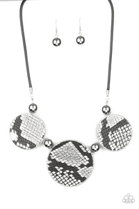 Paparazzi - Viper Pit - Black Necklace - Klassy Jewelz Boutique