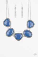 Load image into Gallery viewer, Paparazzi ~ Viva La VIVID ~ Blue Necklace Set