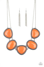 Load image into Gallery viewer, Paparazzi ~ Viva La VIVID ~ Orange Necklace Set