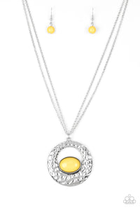 Paparazzi ~ Viva Vivacious ~ Yellow Necklace Set