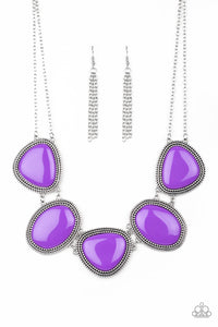 Paparazzi ~ Viva La VIVID ~ Orange Necklace Set