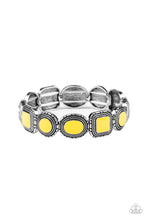 Load image into Gallery viewer, Paparazzi ~ Vividly Vintage ~ Yellow Bracelet