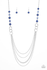 Paparazzi - Vividly Vivid - Blue Necklace Set