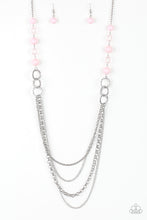 Load image into Gallery viewer, Paparazzi ~ Vividly Vivid ~ Pink Necklace Set