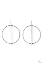 Load image into Gallery viewer, Paparazzi ~ Vogue Visionary ~ Silver Post Earrings