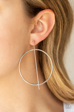 Load image into Gallery viewer, Paparazzi ~ Vogue Visionary ~ Silver Post Earrings