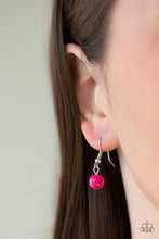 Load image into Gallery viewer, Paparazzi ~ Voyager Vibes ~ Pink Necklace Set