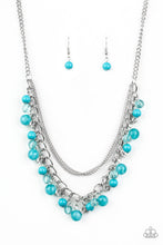 Load image into Gallery viewer, Paparazzi ~ Wait and SEA ~ Blue  Necklace Set