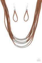 Load image into Gallery viewer, Paparazzi ~ Walk The WALKABOUT ~ Brown Necklace Set
