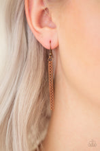 Load image into Gallery viewer, Paparazzi ~ Way Wayfarer ~ Copper Necklace Set