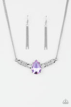 Load image into Gallery viewer, Paparazzi ~ Way To Make An Entrance ~ Blue Necklace Set