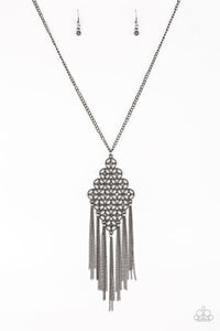 Paparazzi ~ Web Design ~ Brass Necklace Set