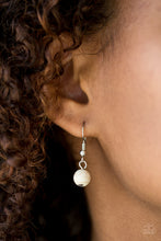Load image into Gallery viewer, Paparazzi ~ Welcome To Bedrock ~ White Necklace Set