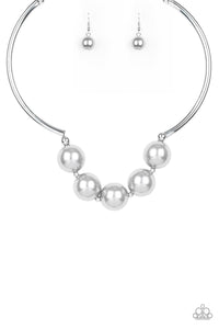Paparazzi ~ Welcome To Wall Street ~ Gold Pearl Necklace Set