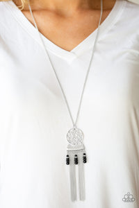 Paparazzi ~ Western Wayward ~ Black Necklace Set