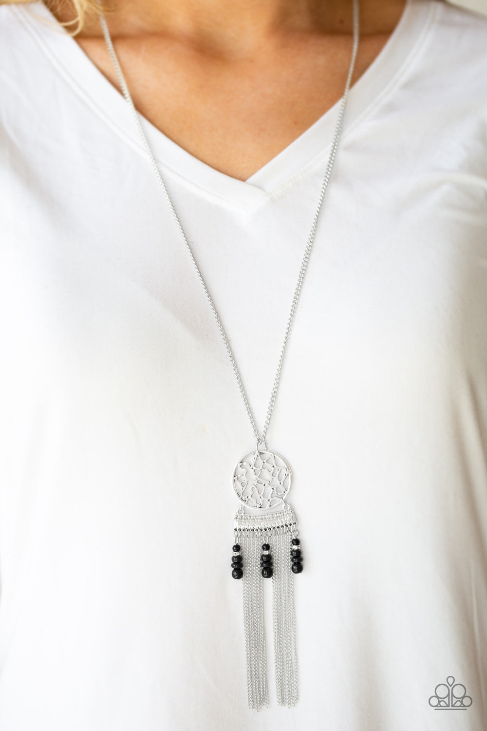 Paparazzi ~ Western Wayward ~ Black Necklace Set