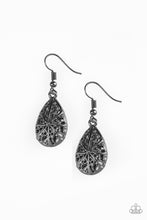 Load image into Gallery viewer, Paparazzi ~ Western Wisteria ~ Black Earrings