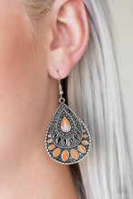 Load image into Gallery viewer, Paparazzi ~ Westside Wildside ~ Brown Earrings