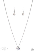 Load image into Gallery viewer, Paparazzi ~ What A Gem ~ Black Gunmetal Necklace Set (Life of the Party  Exclusive)