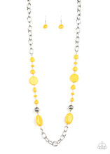 Load image into Gallery viewer, Paparazzi ~ When I GLOW Up ~ Yellow Necklace Set