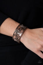 Load image into Gallery viewer, Paparazzi ~ Where The WILDFLOWERS Are ~ Copper Cuff Bracelet