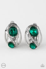 Load image into Gallery viewer, Paparazzi - Where&#39;s The FIREWORK? - Green Clip On Earrings - Klassy Jewelz Boutique