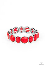 Load image into Gallery viewer, Paparazzi ~ Delectable Daydream ~ Red Necklace and Bracelet Set