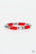 Load image into Gallery viewer, Paparazzi ~ Whimsical Wanderer ~ Red Bracelet