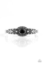 Load image into Gallery viewer, Paparazzi ~ Wide Open Mesas ~ Black  Cuff Bracelet