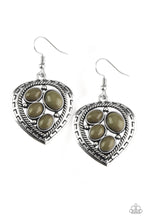 Load image into Gallery viewer, Paparazzi ~ Wild Heart Wonder ~ Green Earrings