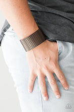 Load image into Gallery viewer, Paparazzi - Wild Wrangler - Brown Urban Bracelet (Men&#39;s)