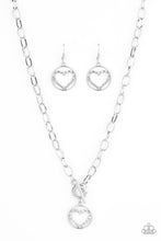 Load image into Gallery viewer, Paparazzi ~ With My Whole Heart ~ White Necklace Set