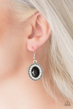 Load image into Gallery viewer, Paparazzi ~ Wonderfully West Side Story ~ Black Earrings