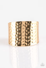 Load image into Gallery viewer, Paparazzi ~ Wonderfully Wonder Woman ~ Gold Cuff Bracelet