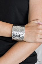 Load image into Gallery viewer, Paparazzi ~ Wonderfully Wonder Woman ~ Silver Cuff Bracelet