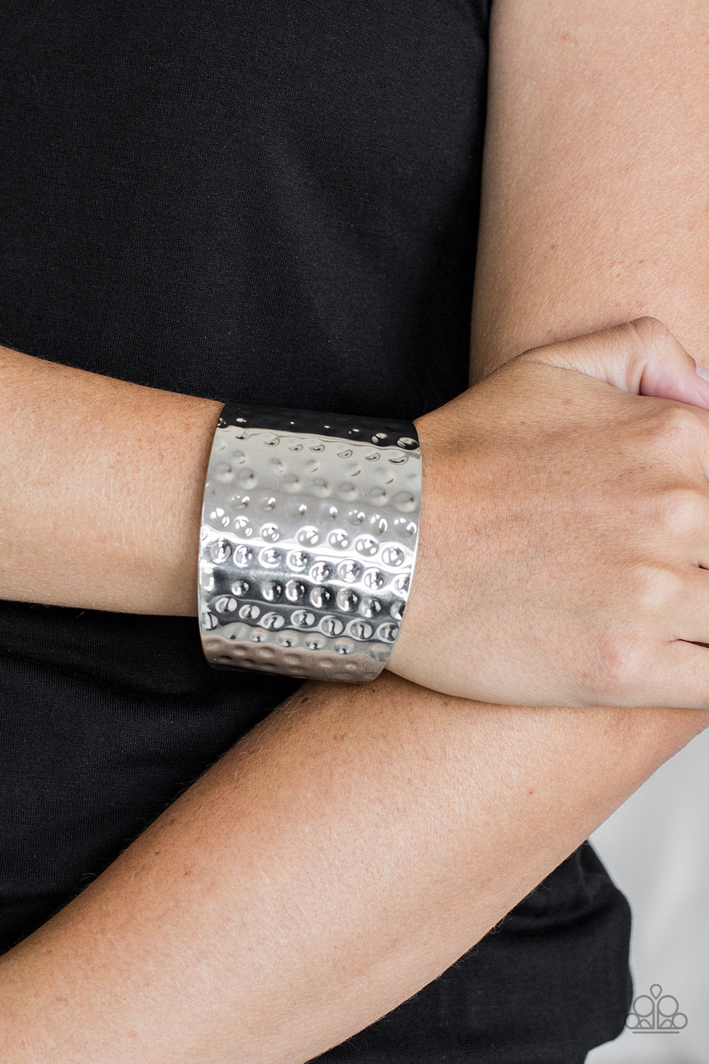 Paparazzi ~ Wonderfully Wonder Woman ~ Silver Cuff Bracelet