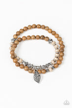 Load image into Gallery viewer, Paparazzi ~ Wonderfully Woodland ~ Brown Urban Bracelet