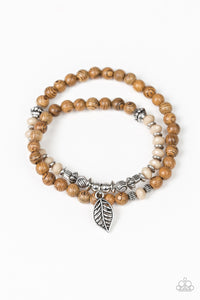 Paparazzi ~ Wonderfully Woodland ~ Brown Urban Bracelet