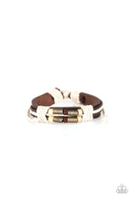 Load image into Gallery viewer, Paparazzi ~ Wonderfully Woodsy ~ Brown Urban Bracelet