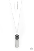 Load image into Gallery viewer, Paparazzi ~ Work The ROAM ~ Black Necklace Set