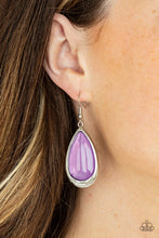 Load image into Gallery viewer, Paparazzi ~ A World To SEER ~ Purple Earrings