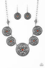 Load image into Gallery viewer, Paparazzi - Written In The STAR LILIES - Orange Necklace Set