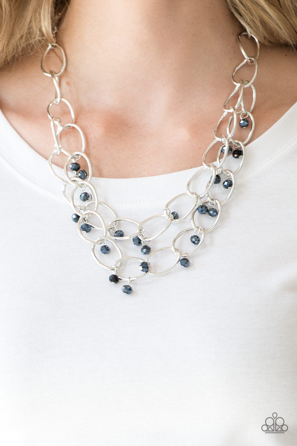 Paparazzi ~ Yacht Tour ~ Blue Necklace Set
