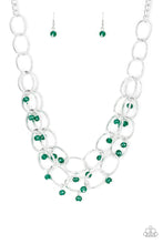 Load image into Gallery viewer, Paparazzi ~ Yacht Tour ~ Green Necklace Set