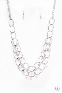 Paparazzi ~ Yacht Tour ~ Pink Necklace Set