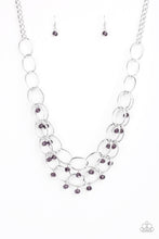 Load image into Gallery viewer, Paparazzi ~ Yacht Tour ~ Purple Necklace Set