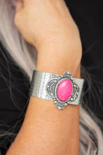 Load image into Gallery viewer, Paparazzi ~ Yes I CANYON ~ Pink Cuff Bracelet